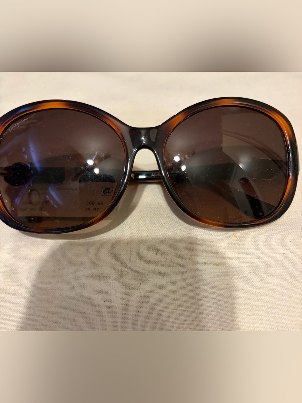 Authentic Salvatore Ferragamo Women Sunglasses SF744SLA 214 59 15 135 #3 NWT